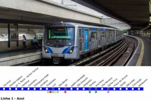 Metrô - Linha 1 Azul